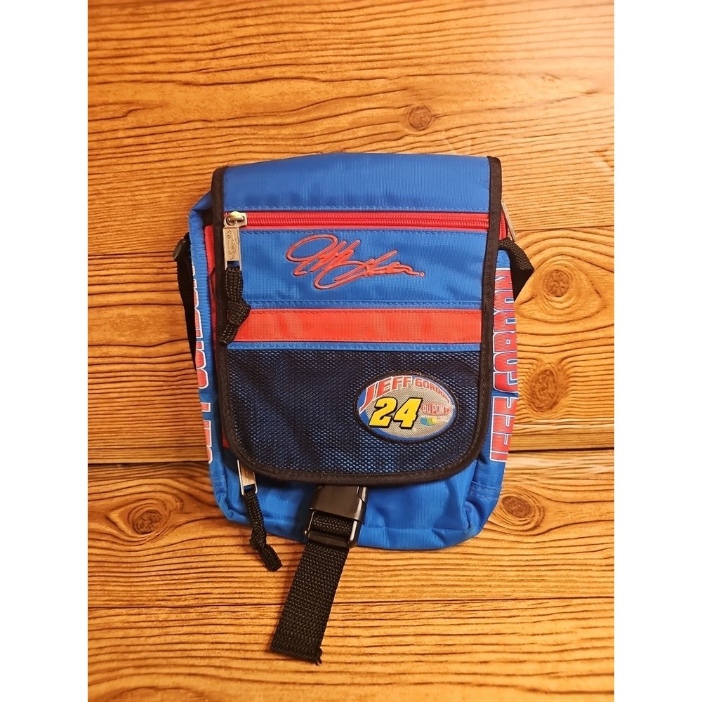 Jeff Gordon Unisex  Small all in one  Bag Adjustable shoulder Strap 10" X 7"